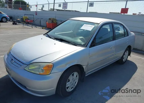 2003 Honda Civic Lx из США, поврежденный, VIN 2HGES165X3H573000